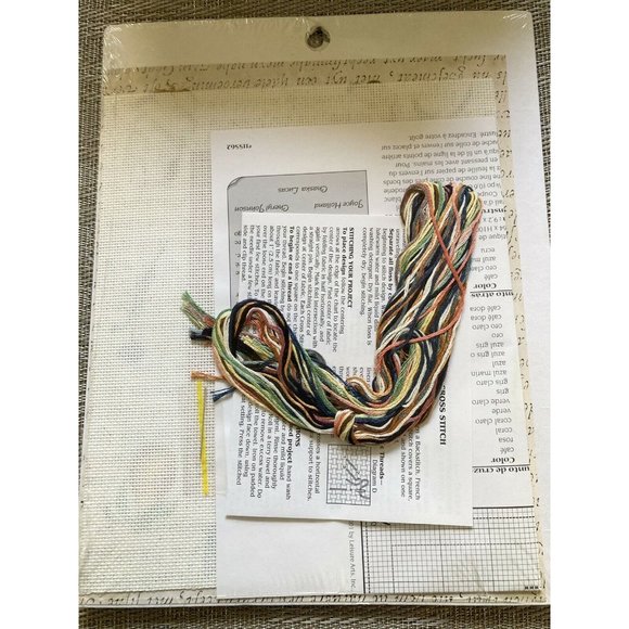 Leisure Arts Nature Collection Rooster Counted Cross Stitch Kit Vintage - Picture 3 of 3